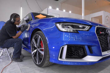 Audi RS3 polishing